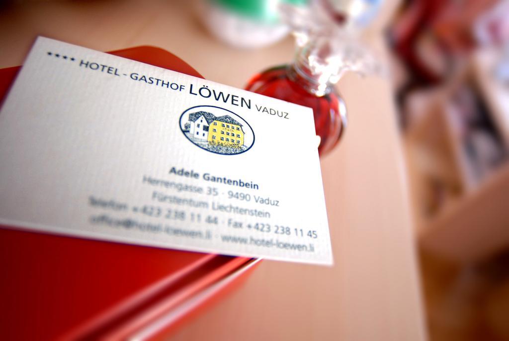 Hotel Gasthof Lowen Vaduz Ngoại thất bức ảnh
